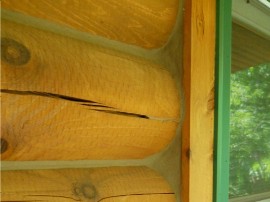 caulk around window