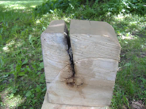 Cracks in the Logs