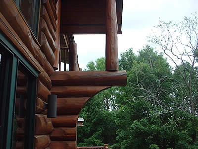 Large Logs Replaced